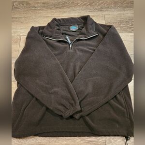 Mens Tri-Mountain Half Zip Fleece Sweatshirt. Sz 2XL